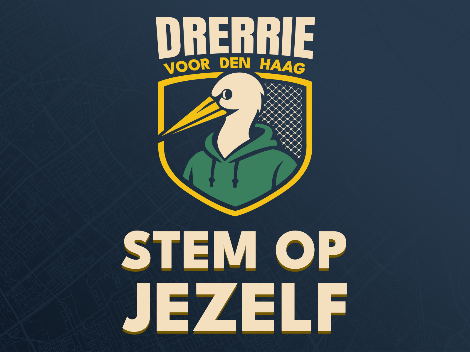 Drerrie voor Den Haag logo